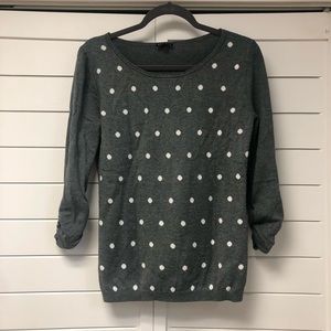 Express Sweater with Ruched Sleeves